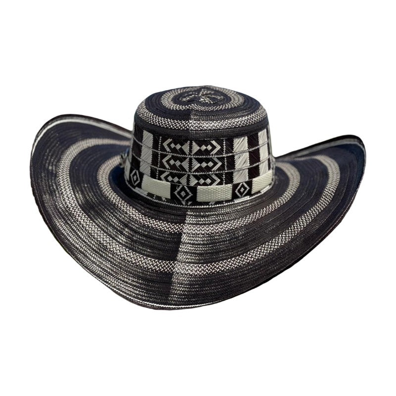 Sombrero Para Hombre Tradicional Bretón Del Vector Negro Con Las
