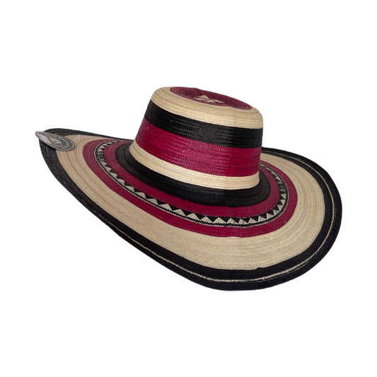 Sombrero 15 Fibras Rojo Mekato Exclusivo