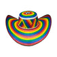 Sombrero 15 Fibras Económico Diseño Arcoiris