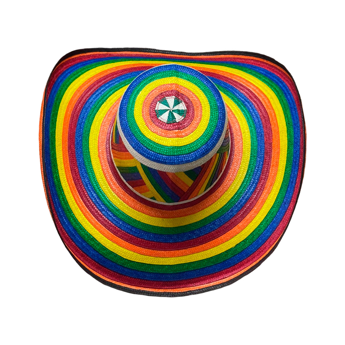 Sombrero 15 Fibras Económico Diseño Arcoiris