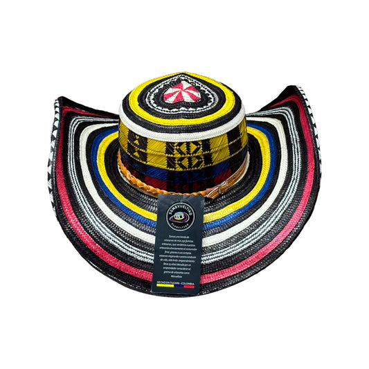 Sombrero 15 Fibras Tricolor Exclusivo