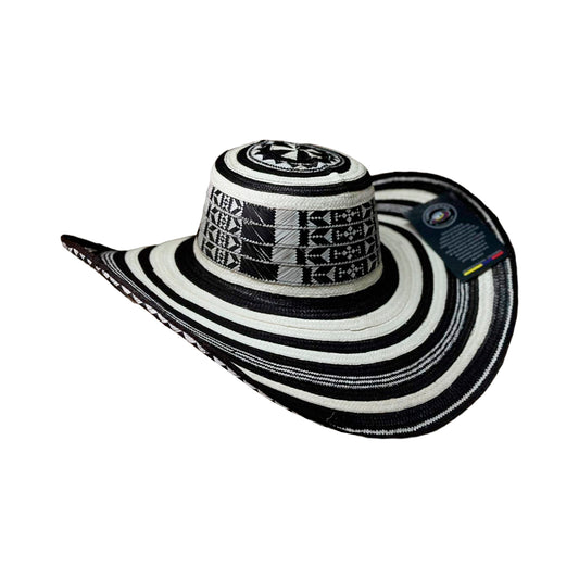 Sombrero Costeño Cebra Colombianos, Diseño Original