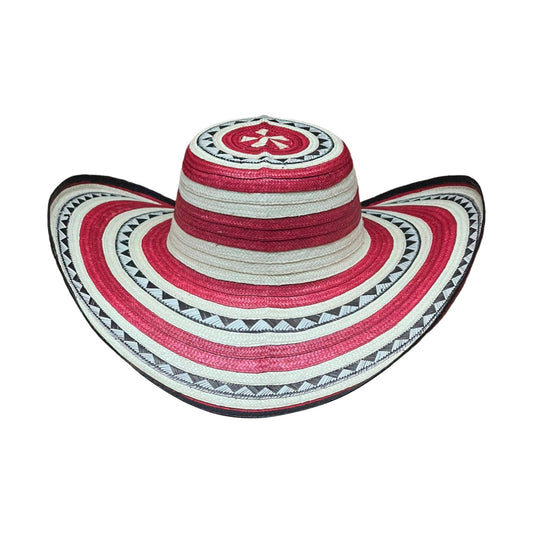 Sombrero 15 Fibras Exclusivo Rojo