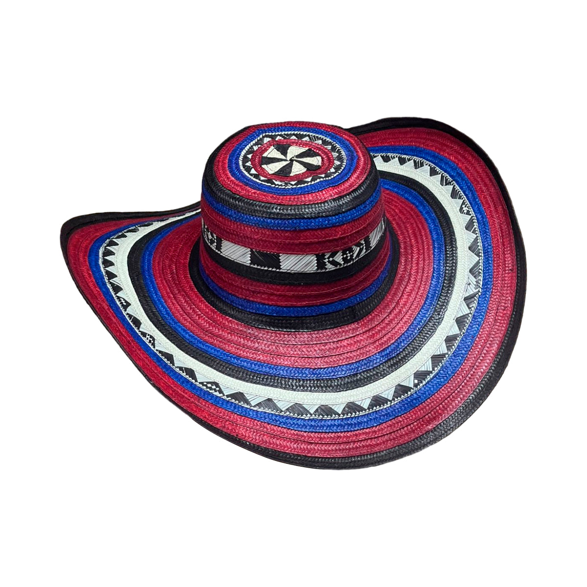 Sombrero 15 Fibras Exclusivo Multicolor