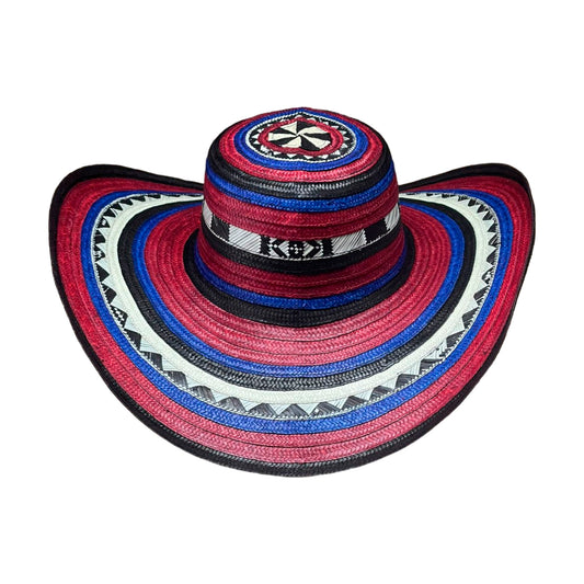 Sombrero 15 Fibras Exclusivo Multicolor