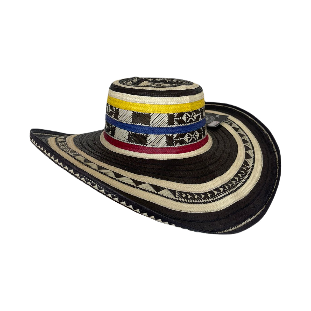 Sombrero 15 Fibras Diseño Colombiano a Mano