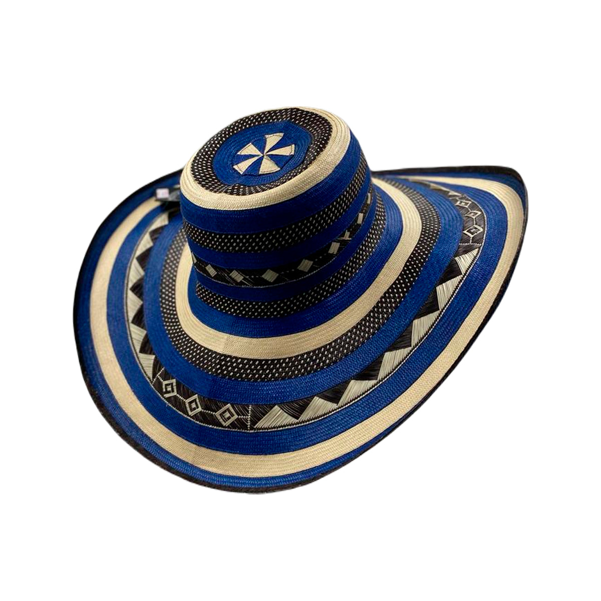 Sombrero 33 Fibras Extrafino Azul Exclusivo