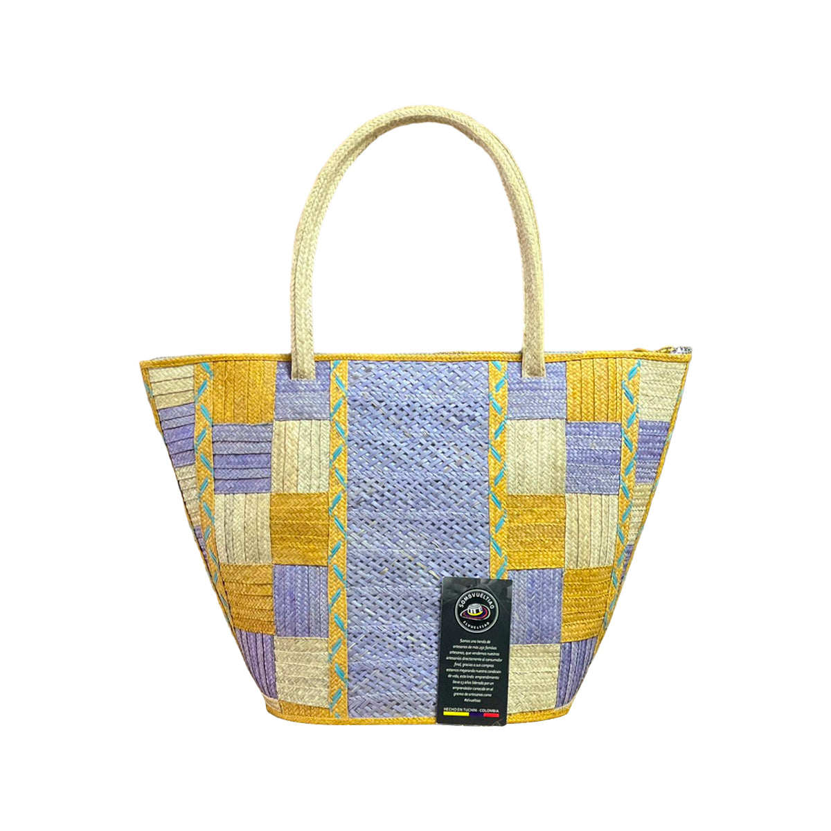 Bolso Artesanal Exclusivo Multicolor Elegante