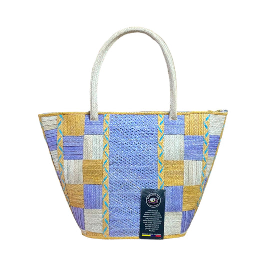 Bolso Artesanal Exclusivo Multicolor Elegante