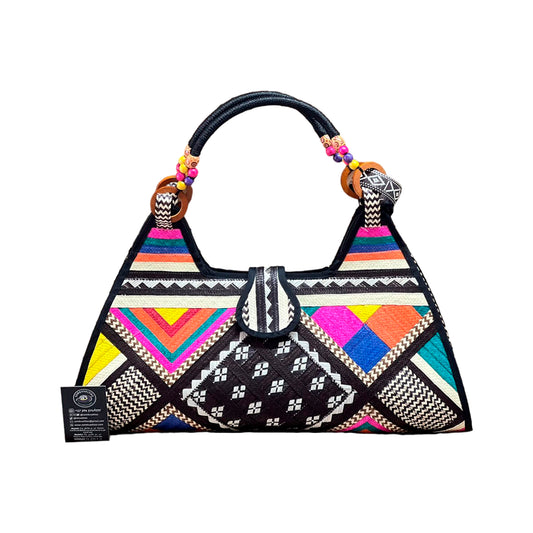 Bolso Exclusivo Multicolor Caña Flecha