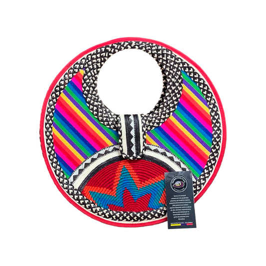 Bolso CD Exclusivo Multicolor con Figuras