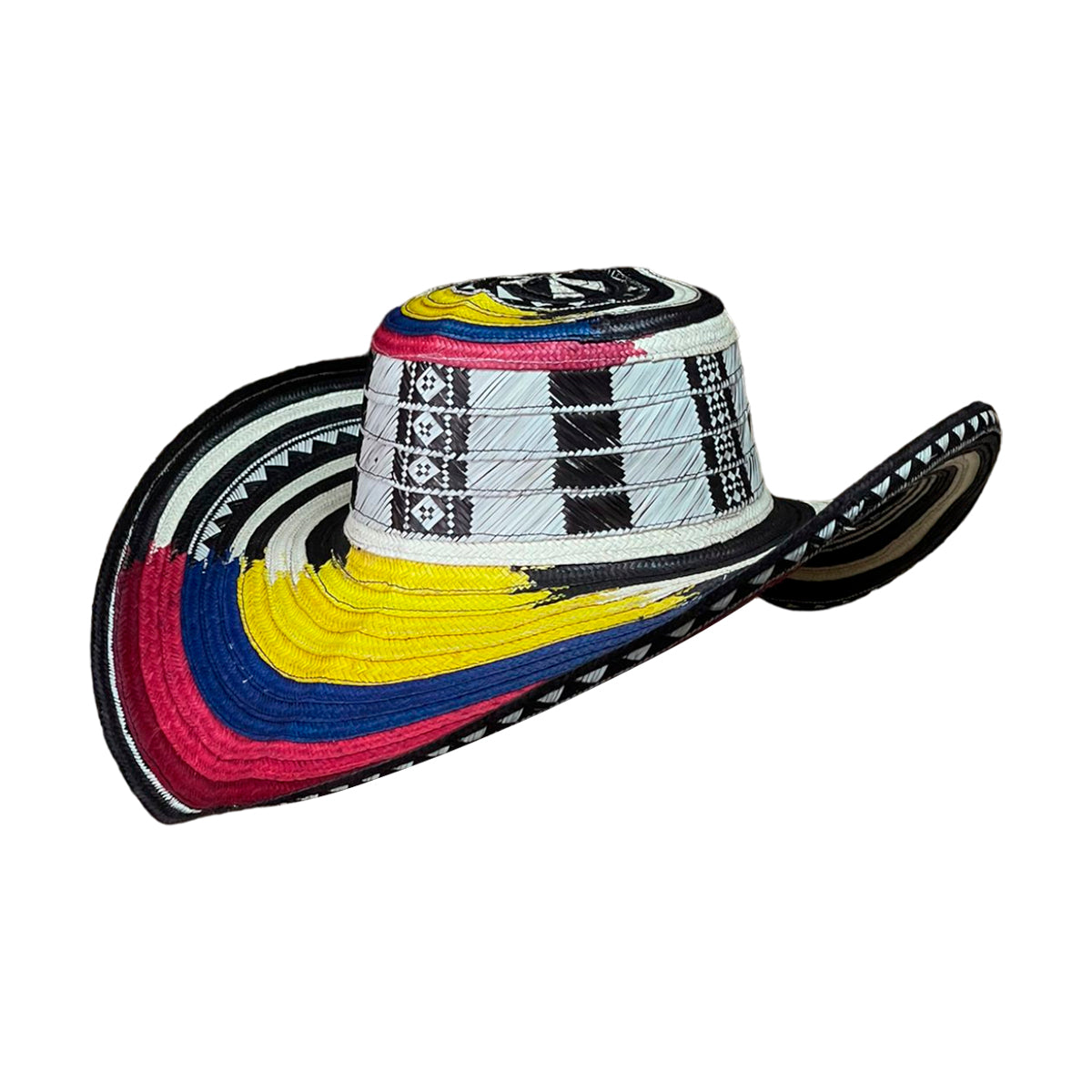 Sombrero 15 Fibras Exclusivo Tradicional Tricolor