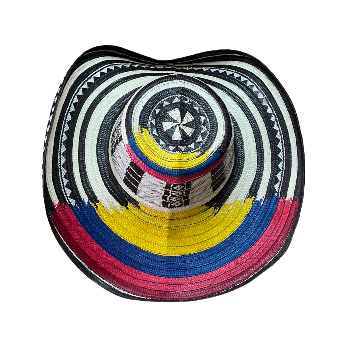 Sombrero 15 Fibras Exclusivo Tradicional Tricolor