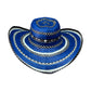 Sombrero 15 Fibras Exclusivo Azul con Figuras