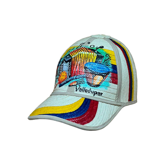 Gorra Exclusiva Diseño Pintado Festival Valledupar