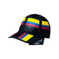 Gorra Exclusiva para Niños Tricolor Negra