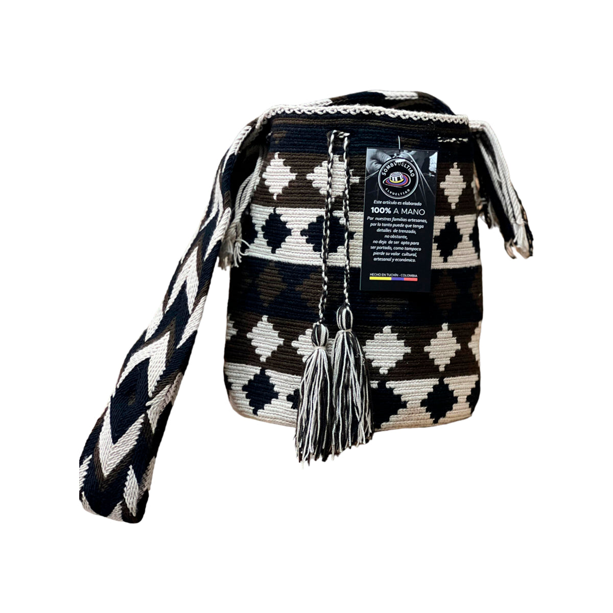 Mochila Wayuu Multicolor Diseños Únicos