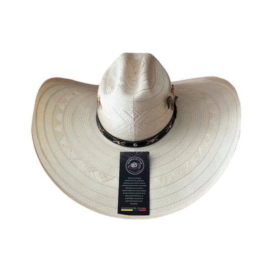 Sombrero Caballista 27 Fibras Diseño Palomo Beige