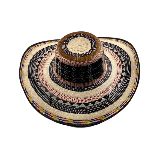 Sombrero 27 Fibras Exclusivo Pintas Tricolor