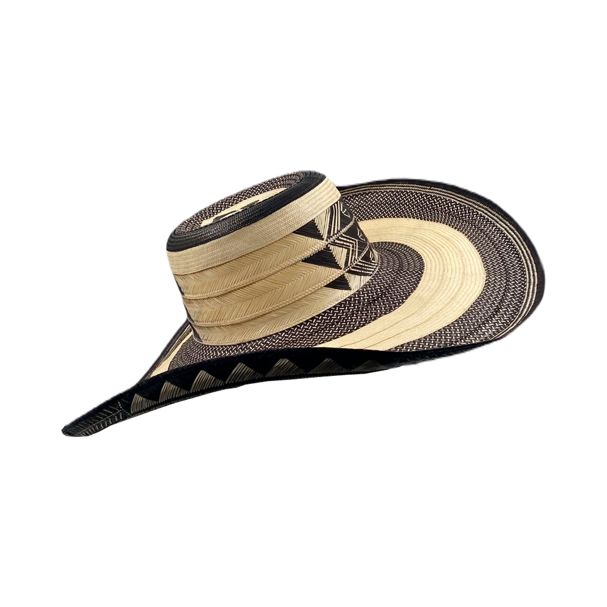 Sombrero Mambo 27 Fibras Exclusivo Beige con Figuras