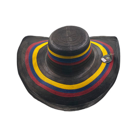 Sombrero 27 Fibras Exclusivo Black Tricolor