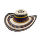 Sombrero 27 Fibras Exclusivo Figuras Tricolor