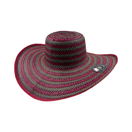 Sombrero 23 Fibras Exclusivo Fucsia Granito