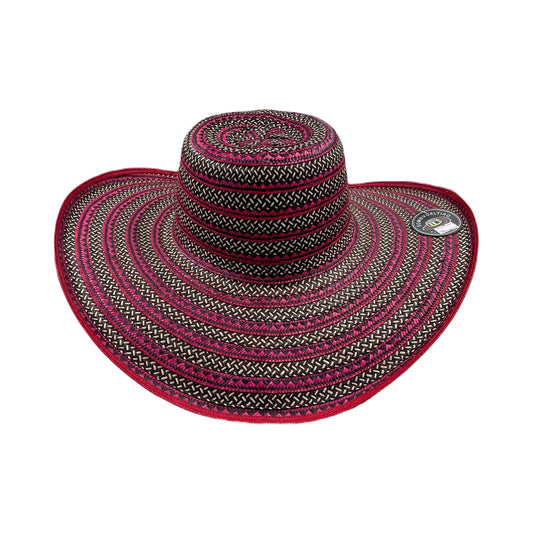 Sombrero 23 Fibras Exclusivo Fucsia Granito