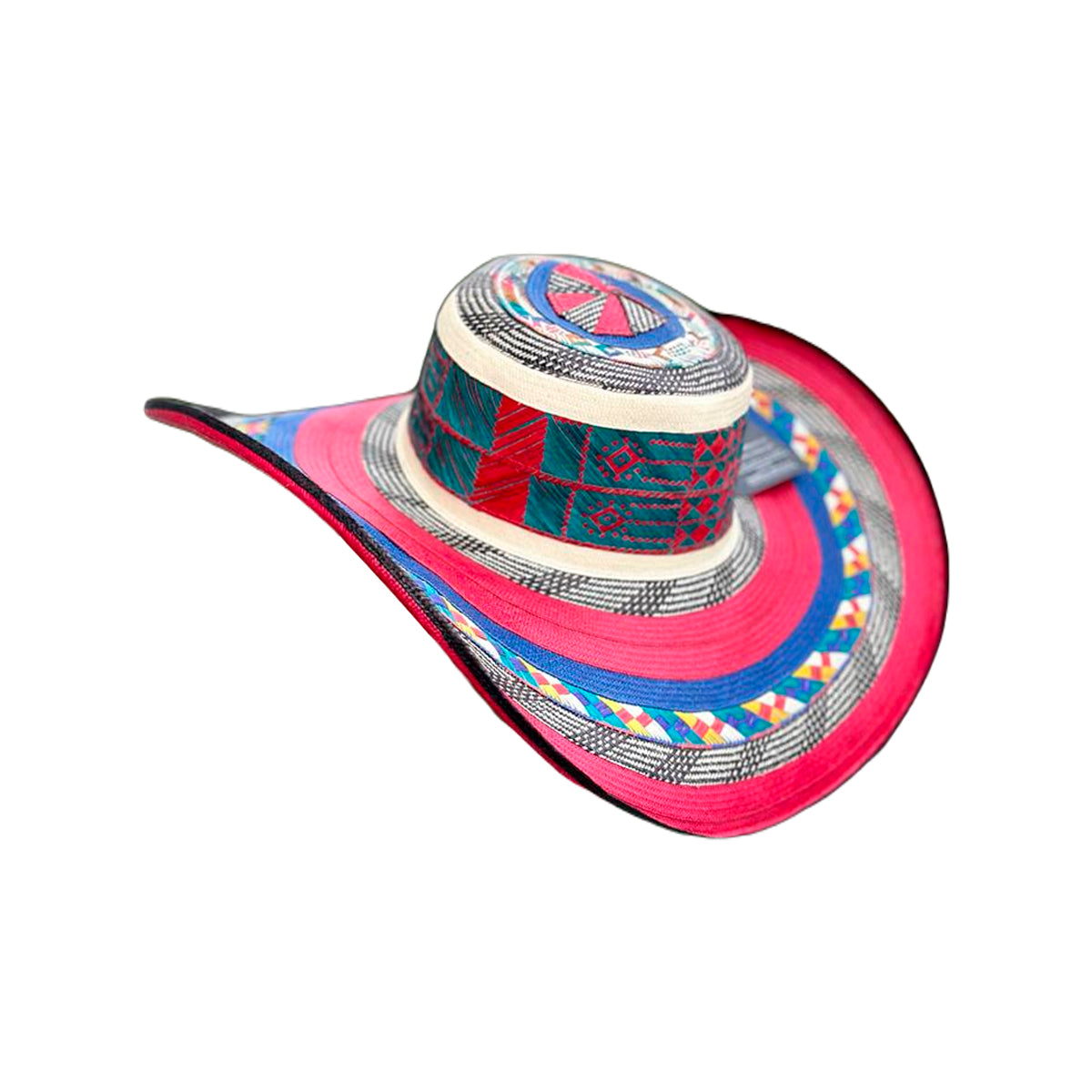 Sombrero 27 Fibras Abanico Exclusivo Colores