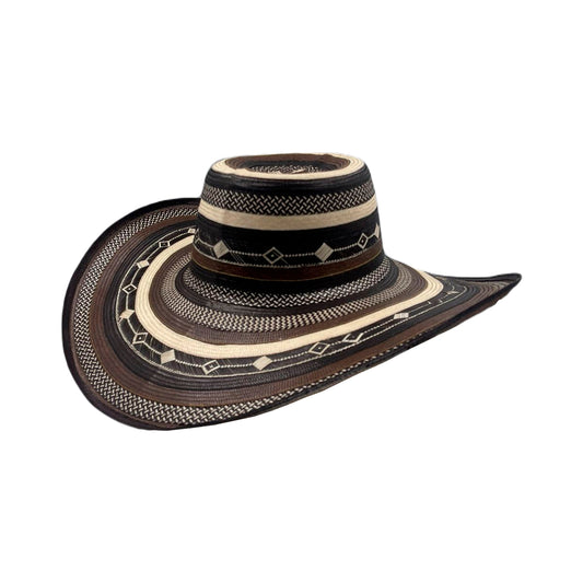 Sombrero 23 Fibras Exclusivo Figuras Rombo