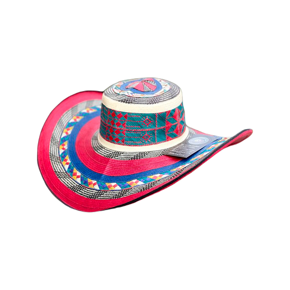 Sombrero 27 Fibras Abanico Exclusivo Colores