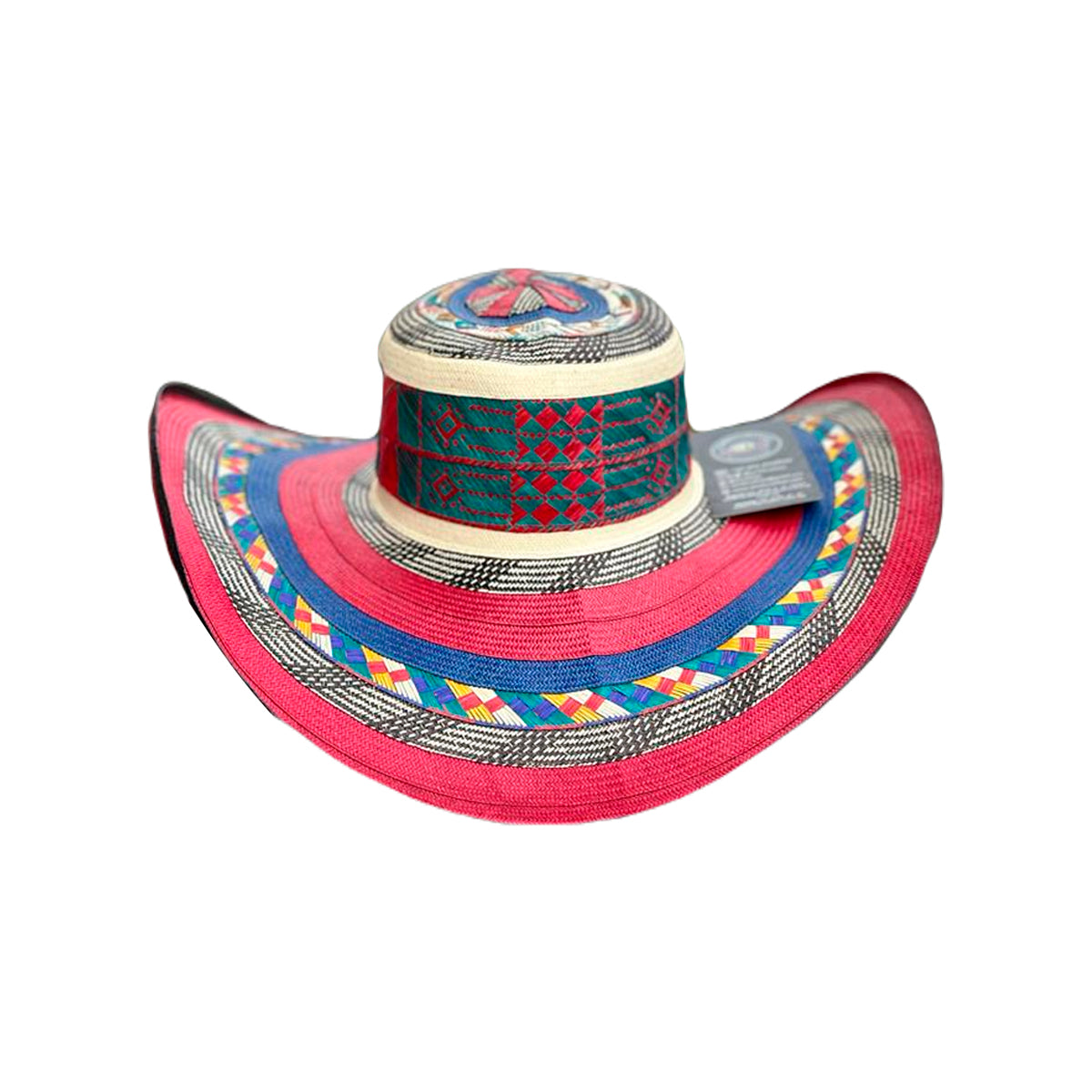 Sombrero 27 Fibras Abanico Exclusivo Colores