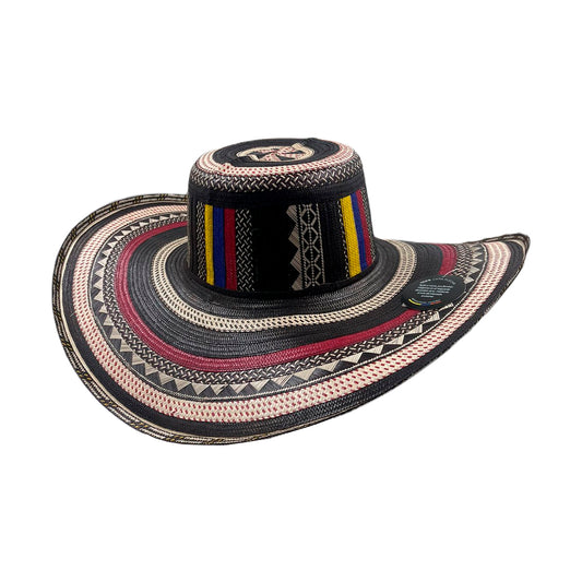 Sombrero 23 Fibras Exclusivo Multicolor Artesanal