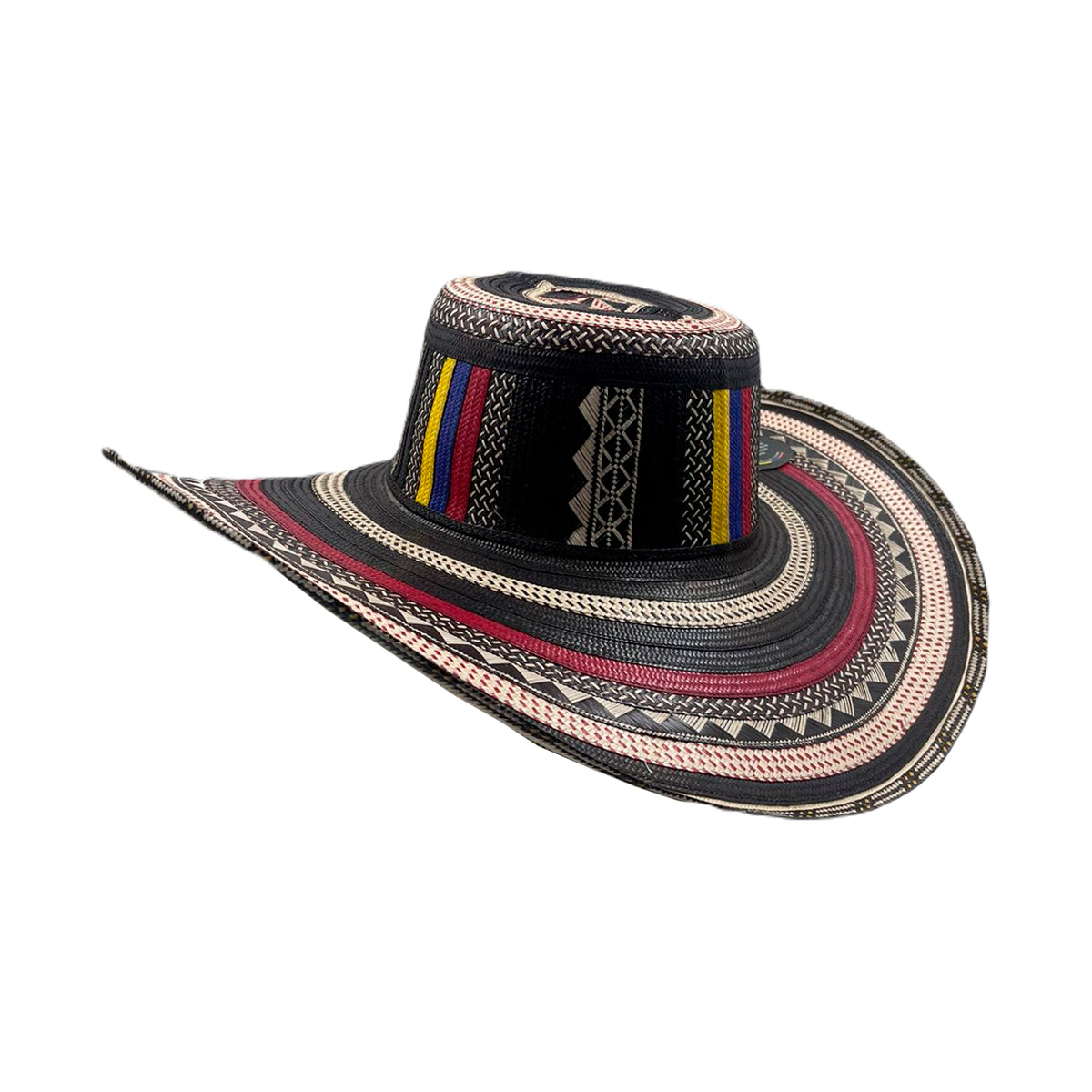 Sombrero 23 Fibras Exclusivo Multicolor Artesanal