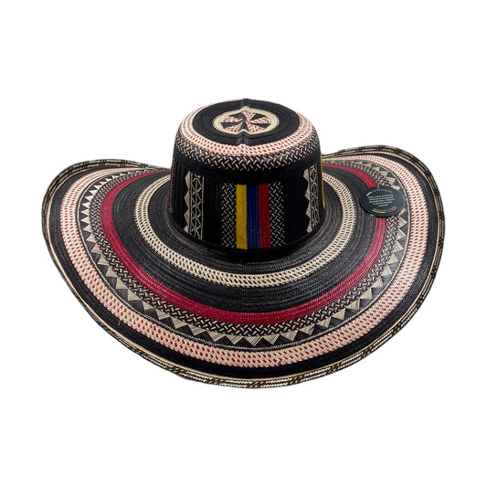 Sombrero 23 Fibras Exclusivo Multicolor Artesanal