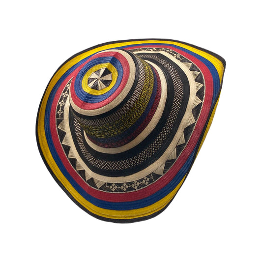 Sombrero 27 Fibras Exclusivo Colombiano Tricolor