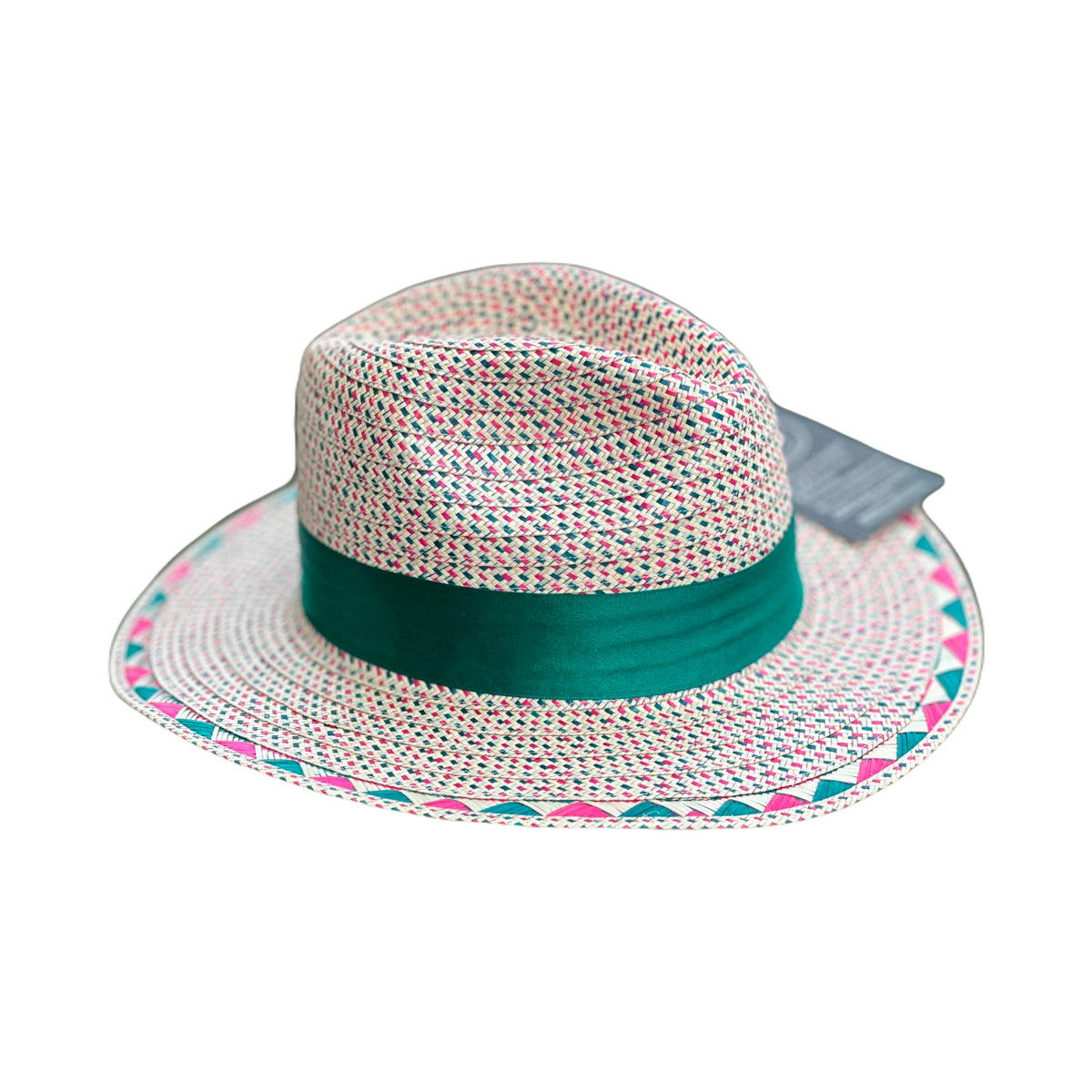 Sombrero Panameño Fino Exlcusivo Multicolor