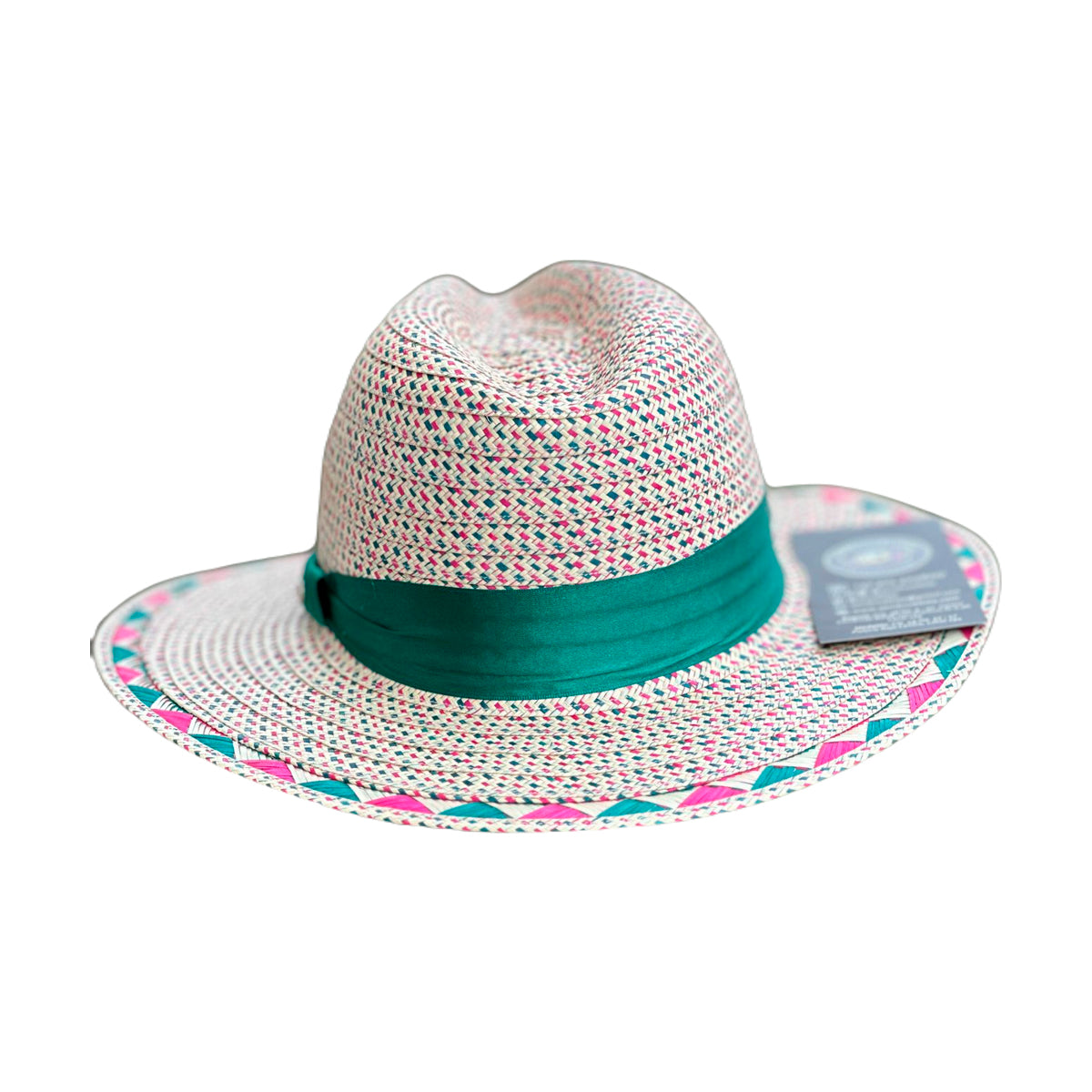 Sombrero Panameño Fino Exlcusivo Multicolor