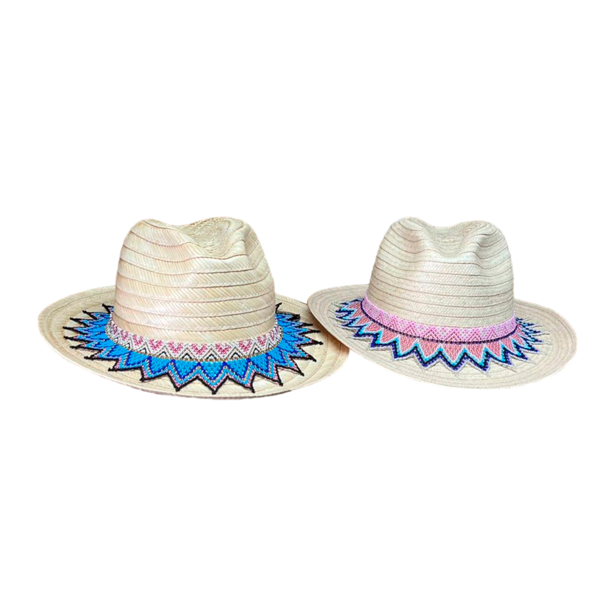 Sombrero Artesanal Fedora Ala Plana Fino