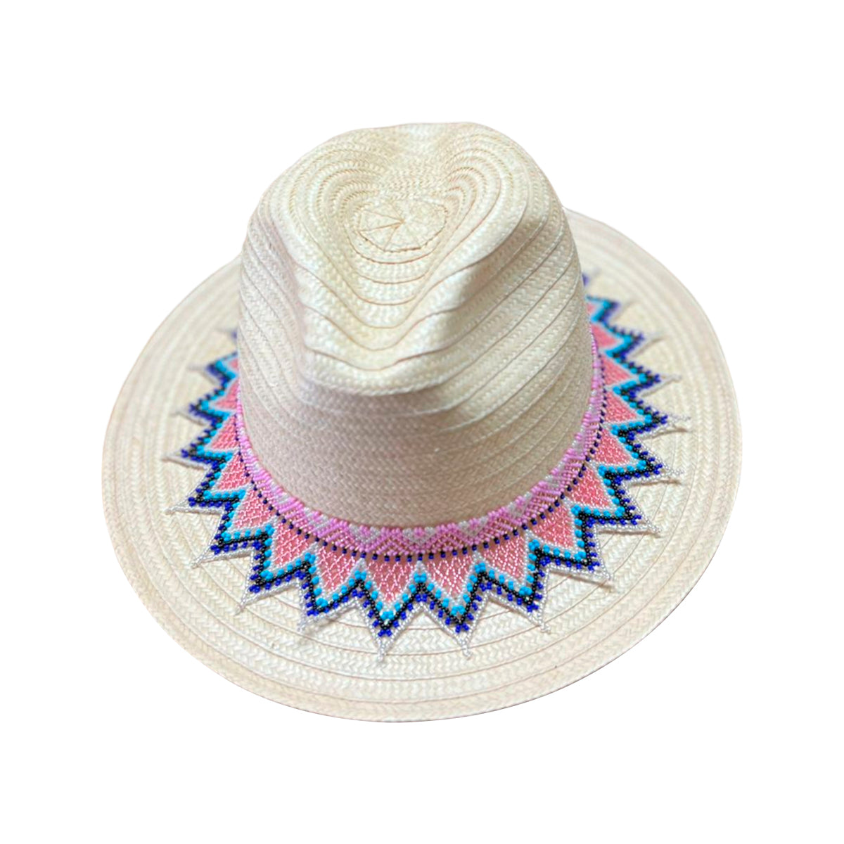 Sombrero Artesanal Fedora Ala Plana Fino