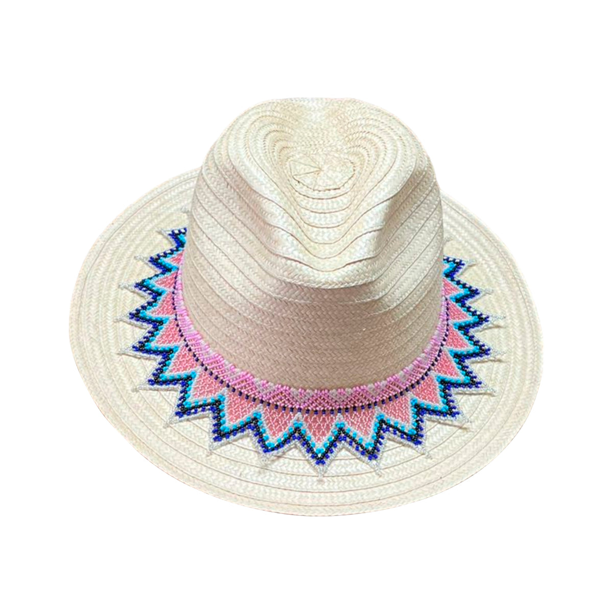 Sombrero Artesanal Fedora Ala Plana Fino