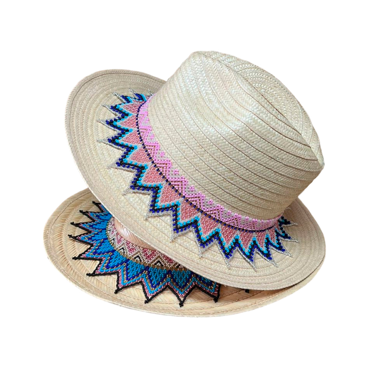 Sombrero Artesanal Fedora Ala Plana Fino