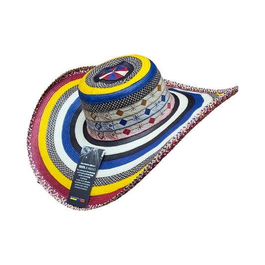 Sombrero 27 Fibras Exclusivo Tricolor