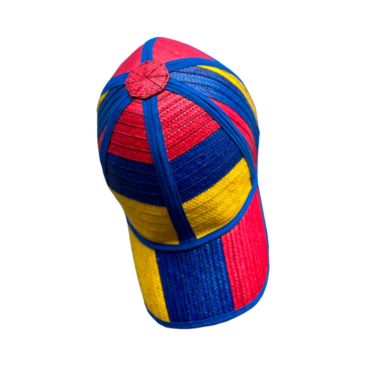 Gorra Artesanal Exclusiva Diseño Tricolor