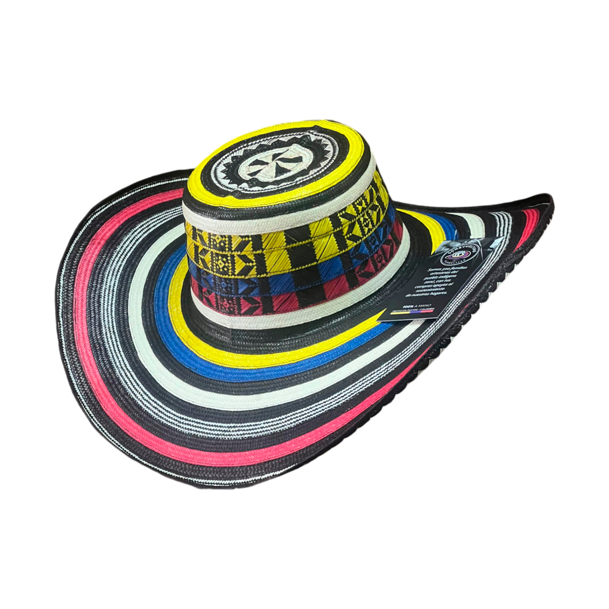 Sombrero Tricolor 19 Fibras Exclusivo Colombiano