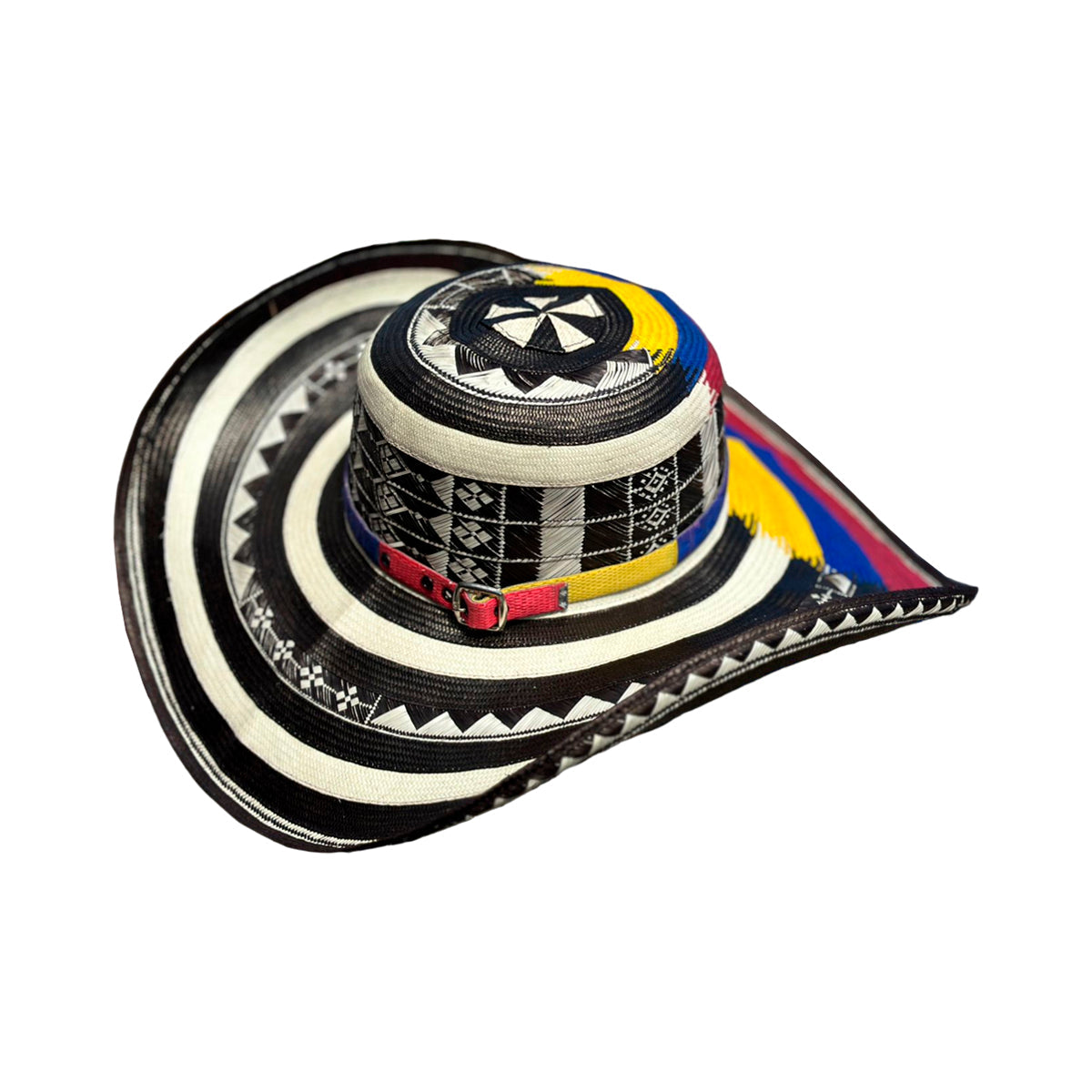 Sombrero 31 Fibras Exclusivo Diseño Tricolor