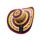 Sombrero 23 Fibras Colador Exclusivo Tricolor