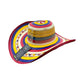 Sombrero 23 Fibras Colador Exclusivo Tricolor