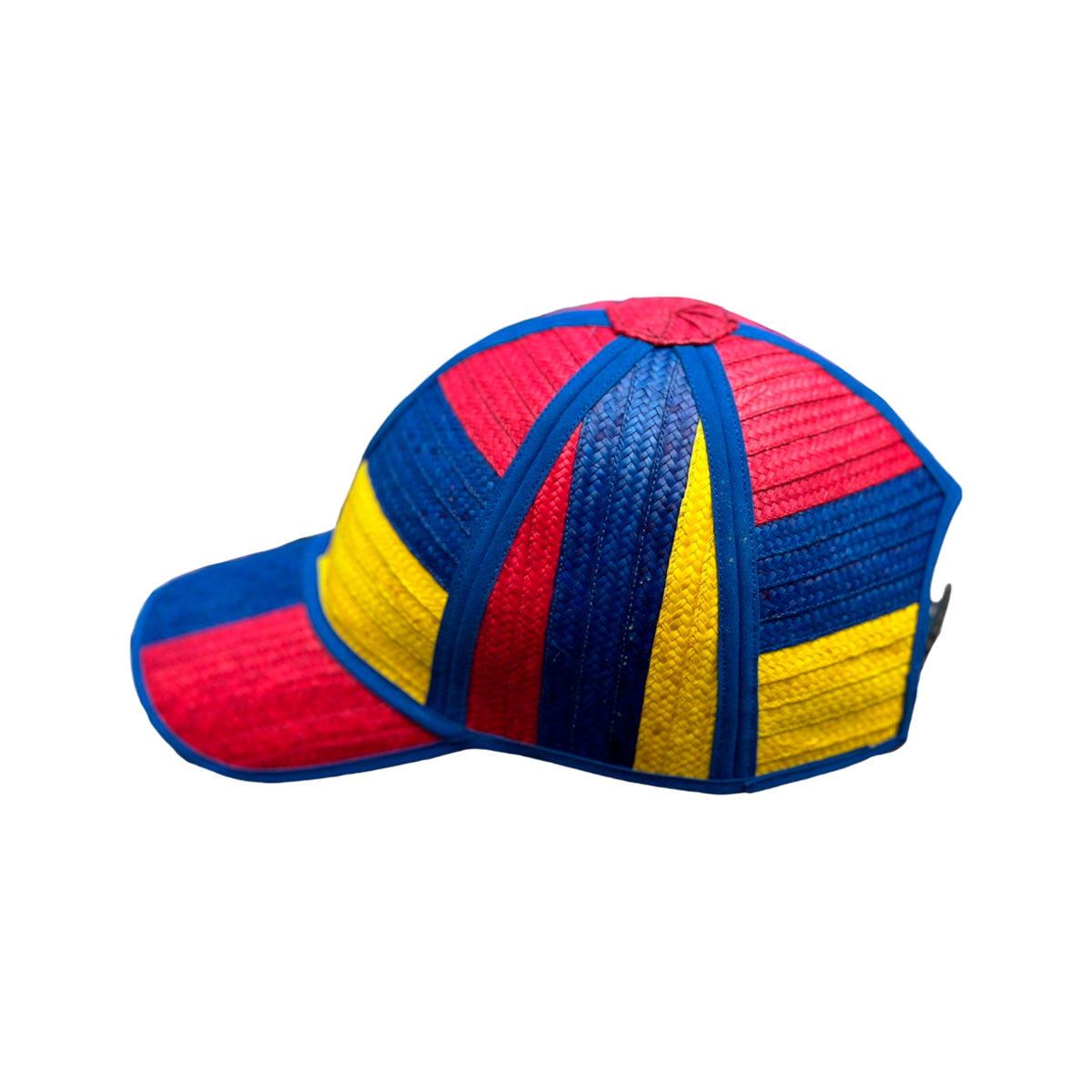 Gorra Artesanal Exclusiva Diseño Tricolor