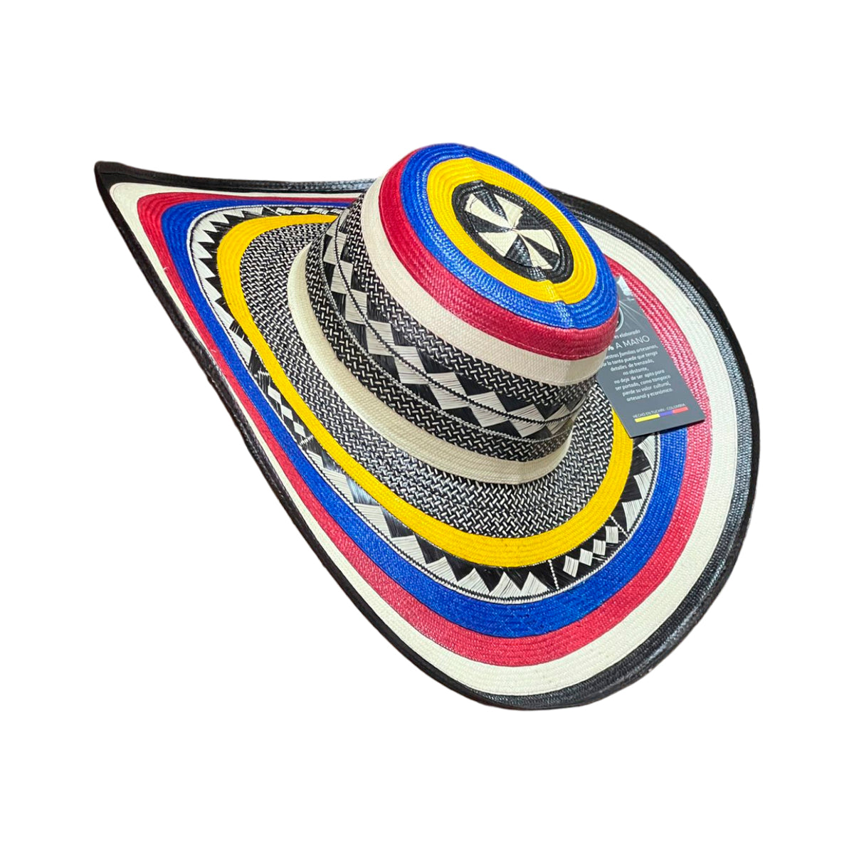 Sombrero 27 Fibras Tricolor Exclusivo